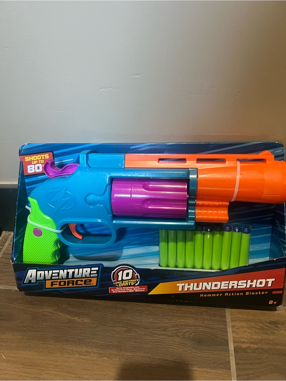 Thundershot Kids Foam Dart Blaster NIB $12